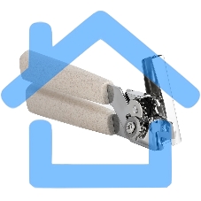 Консервный нож LARA LR07-36 механический, хромированное железо/рисовая шелуха