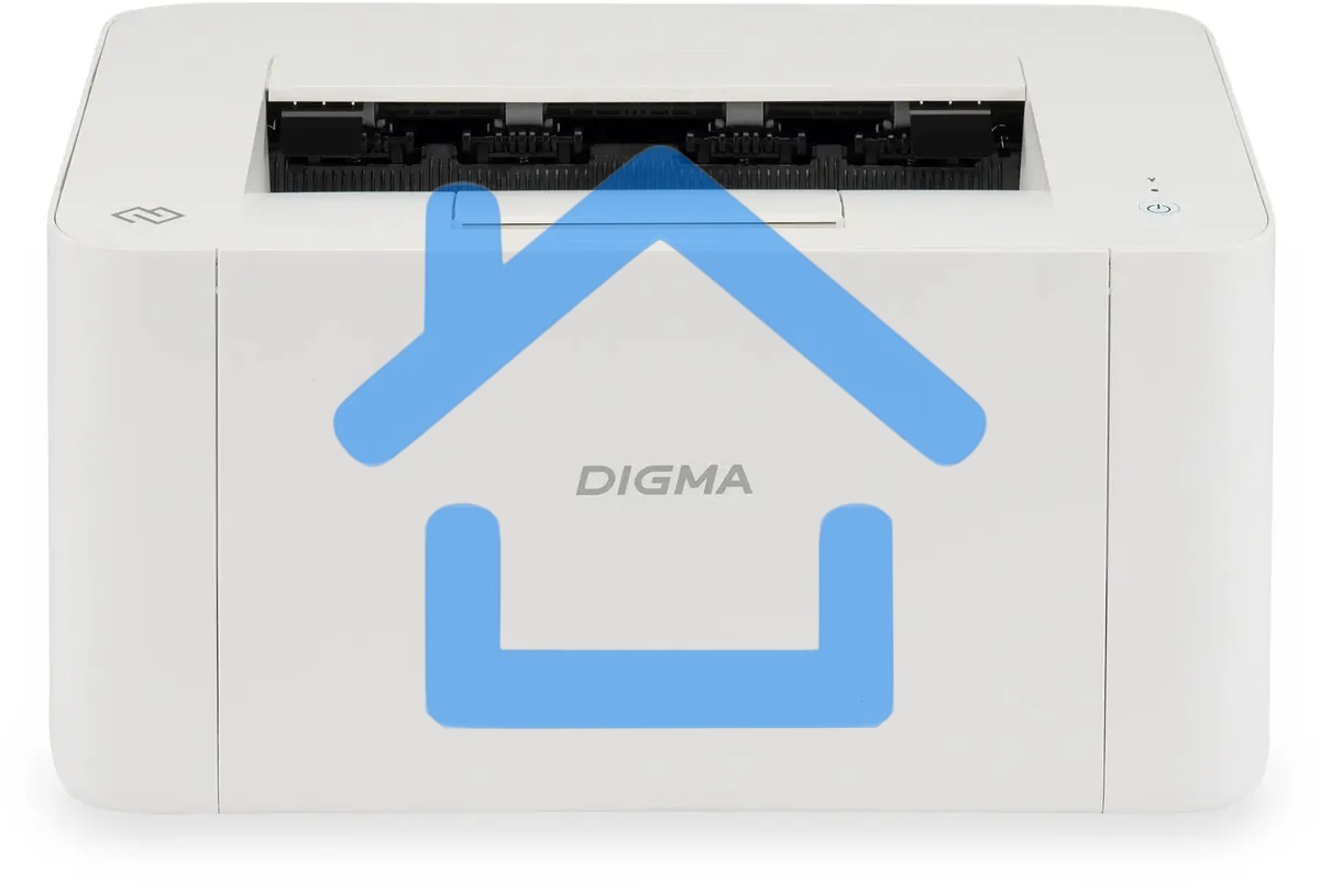 Принтер лазерный Digma DHP-2401 белый, A4, ч/б, печ. до 24 стр/мин., 600 x 600 dpi, USB