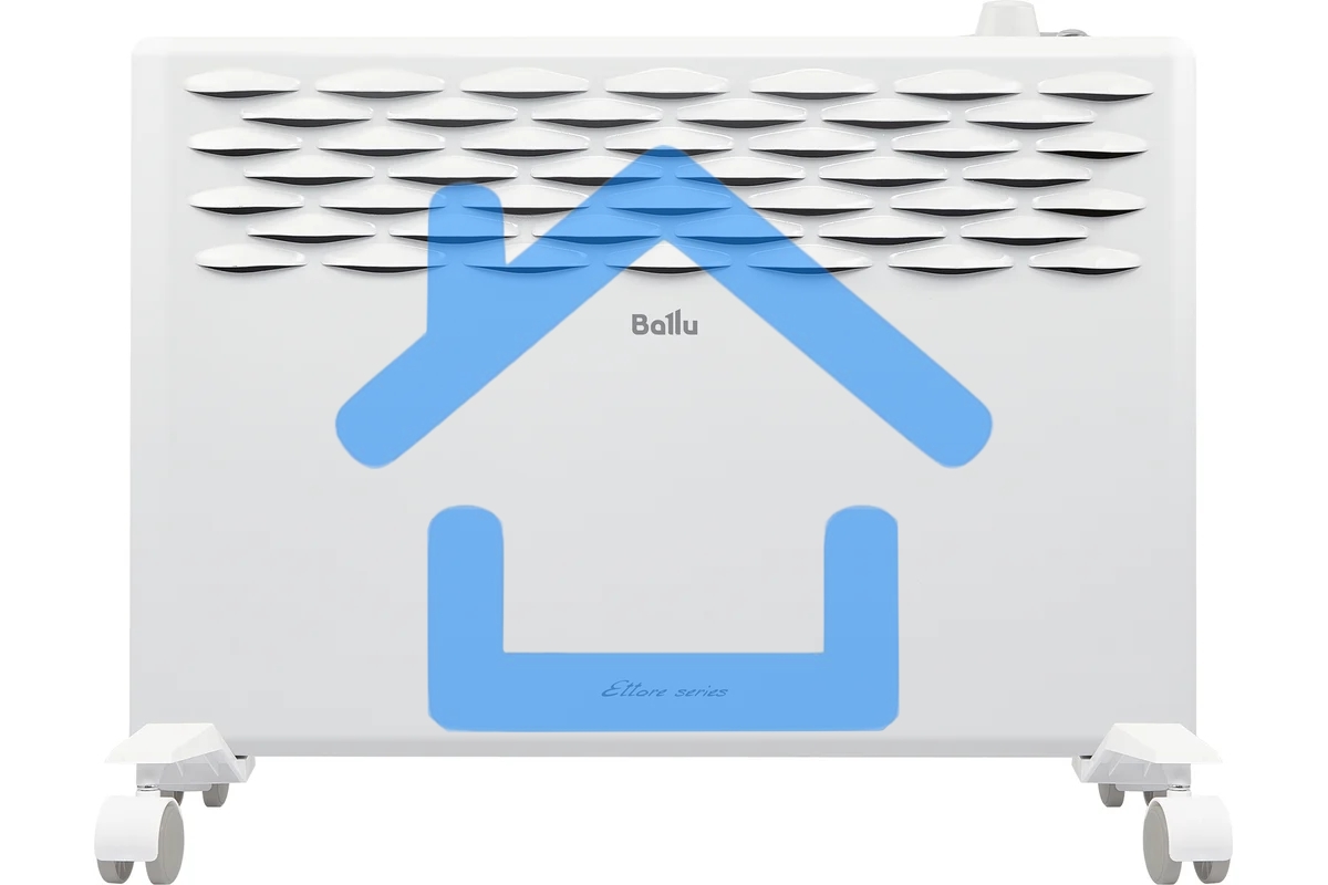 Конвектор Ballu Ettore BEC/ETMR-1500 белый, 1500 Вт, 20 м2, термостат