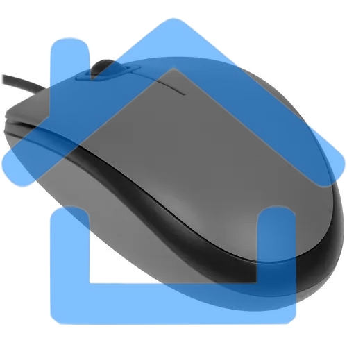 Мышь проводная Logitech M111 SILENT серый, 1000 dpi, USB, кнопки - 3