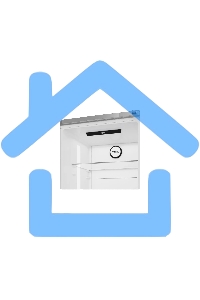 Холодильник Beko B3RCNK362HX нержавеющая сталь двухкамерный 220/100л морозилка снизу Total No Frost