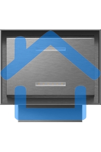 Вытяжка пристенная островная Maunfeld Bath Plus 402 нержавеющая сталь, 40 см, 1150 куб. м/ч, 52 дБ