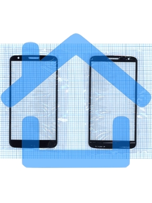 Стекло для LG G2 D802 черное