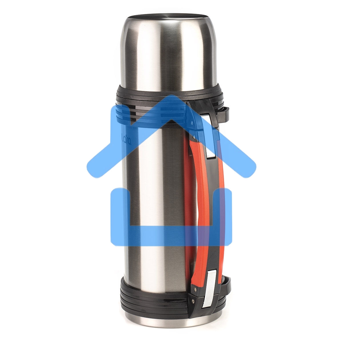 Термос LARA LR04-02 нержавеющая сталь 1 л