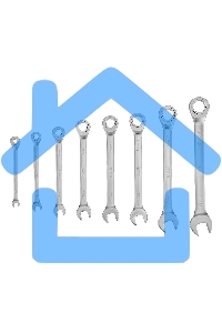 Набор ключей комбинированных трещоточных Denzel 6-19 мм, 8 шт., CrV, матовый хром 14721