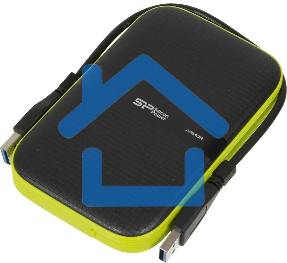 Внешний жесткий диск Silicon Power USB 3.0 2Tb A60 SP020TBPHDA60S3K Armor 2.5