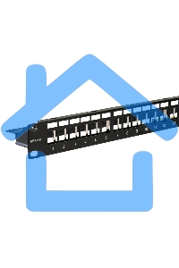 Панель коммутационная наборная 19