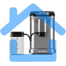 Кофемашина автоматическая Redmond CM707 серый, исп. кофе - зерновой, 1.5 л, 1350 Вт, 19 Бар