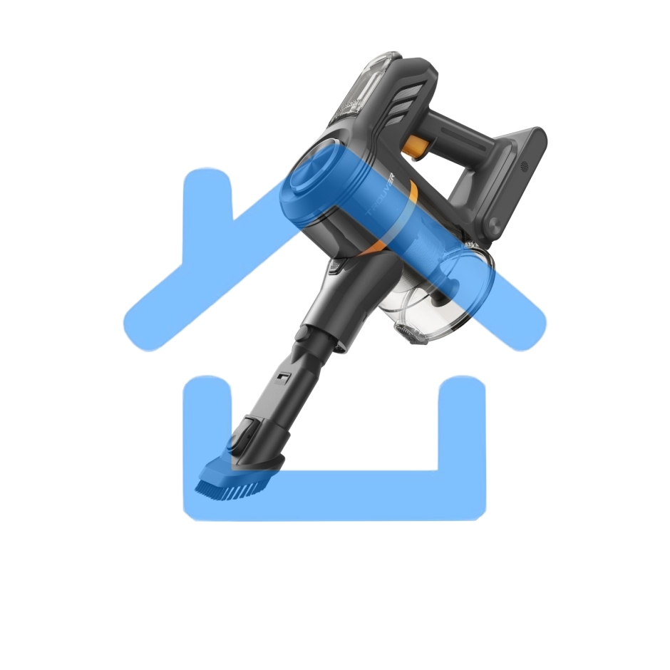 Пылесос ручной Dreame Trouver J20 250Вт серый