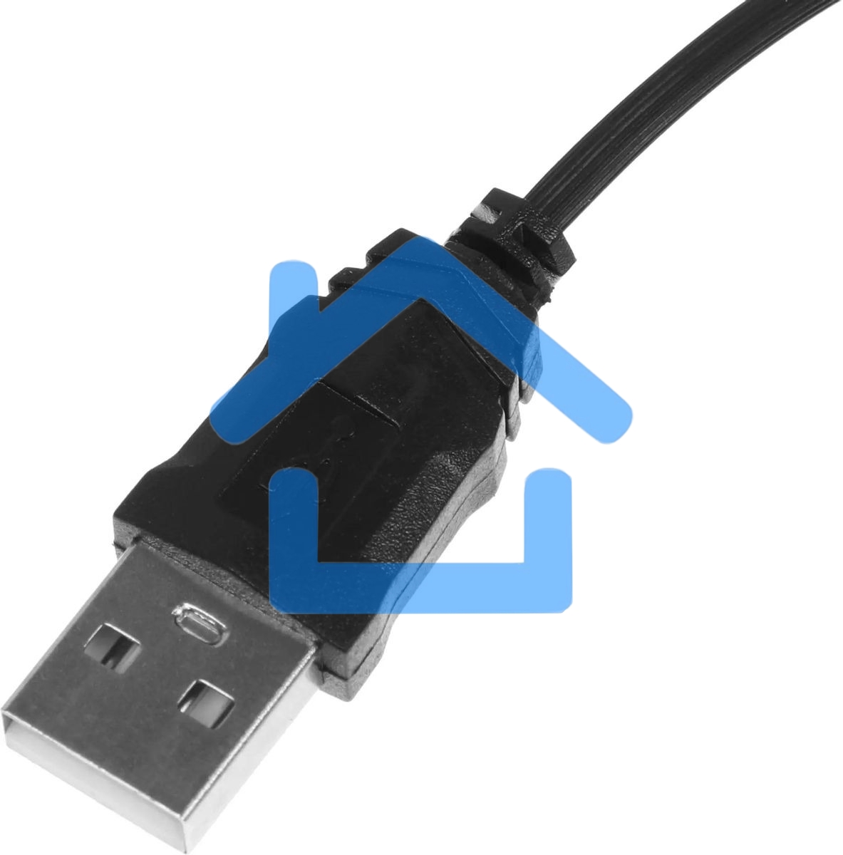 Мышь проводная Defender Overmatch GM-069 черный, 2400 dpi, USB, кнопки - 4