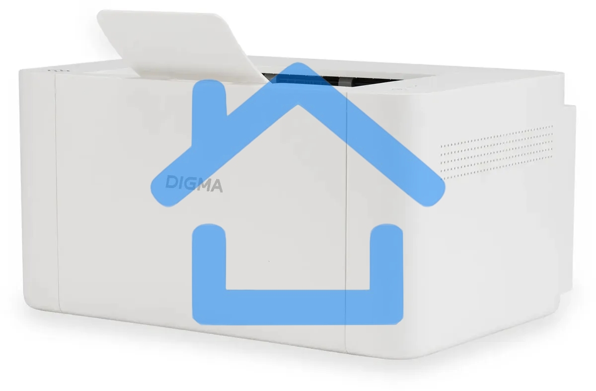 Принтер лазерный Digma DHP-2401 белый, A4, ч/б, печ. до 24 стр/мин., 600 x 600 dpi, USB