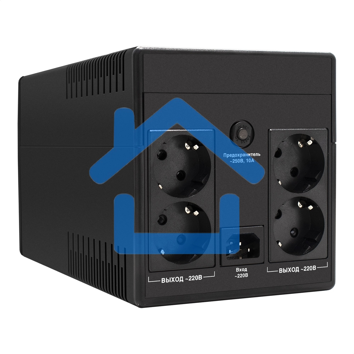 Источник бесперебойного питания ExeGate SpecialPro Smart LLB-1200.LCD.AVR.4SH 1200VA/750W, LCD, AVR, 4*Schuko, черный