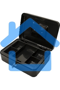 Ящик для денег Silwerhof 90x250x180 черный