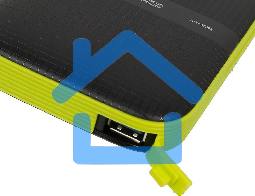Внешний жесткий диск Silicon Power USB 3.0 2Tb A60 SP020TBPHDA60S3K Armor 2.5