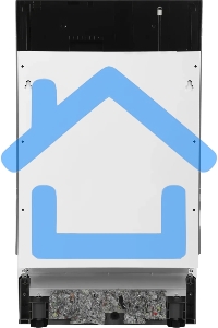 Встраиваемая посудомоечная машина Hyundai HBD 451, черный, 44.8 см, 10 компл., 49 дБ, класс A++