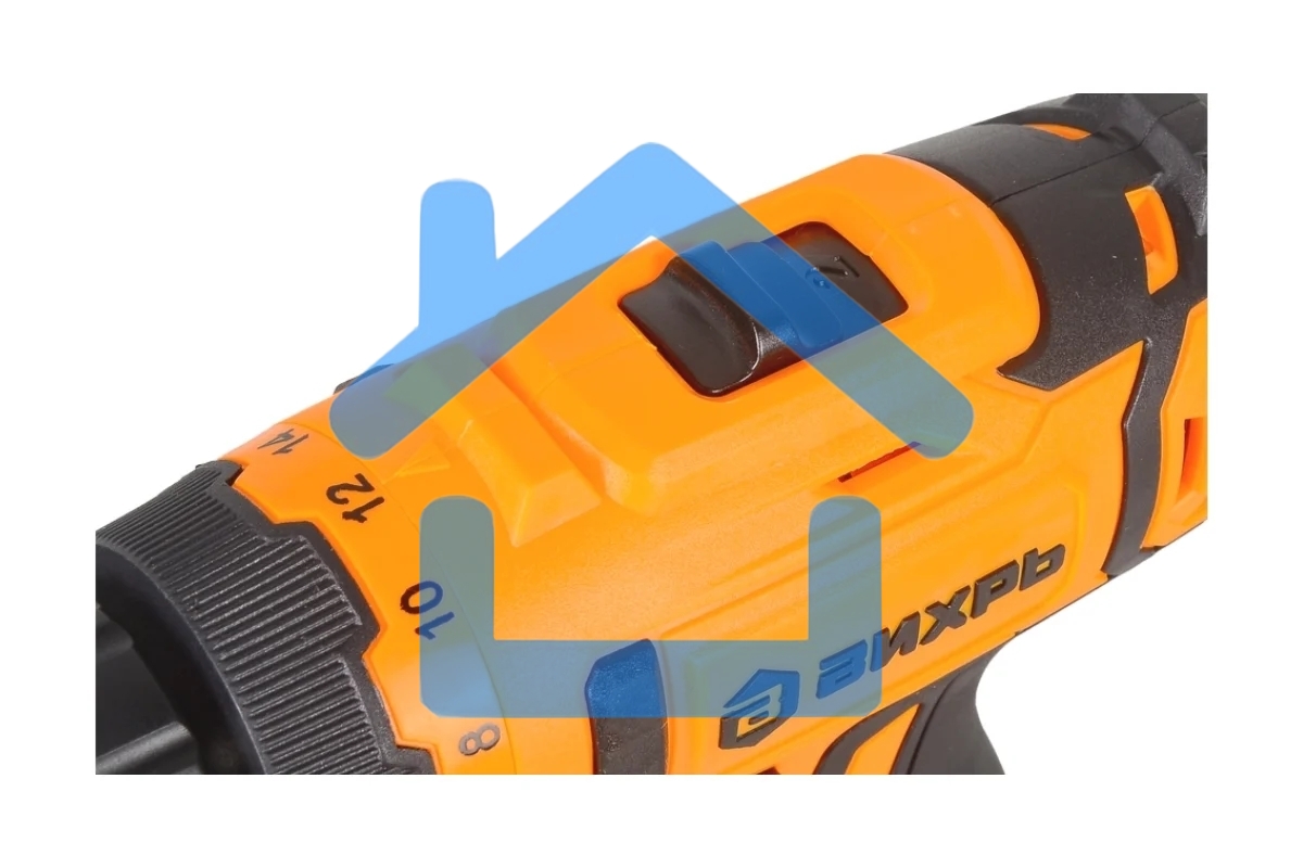 Дрель-шуруповерт Вихрь ДА-12Л-2КН 72/14/35, Аккумуляторная, 12В, Кейс