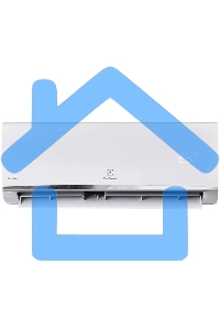 Блок внутренний сплит-системы Electrolux Smartline EACS-07HSM/N8_V2/in 7000 BTU, 20 м², 26 дБ, охлаждение, обогрев, осушение, белый