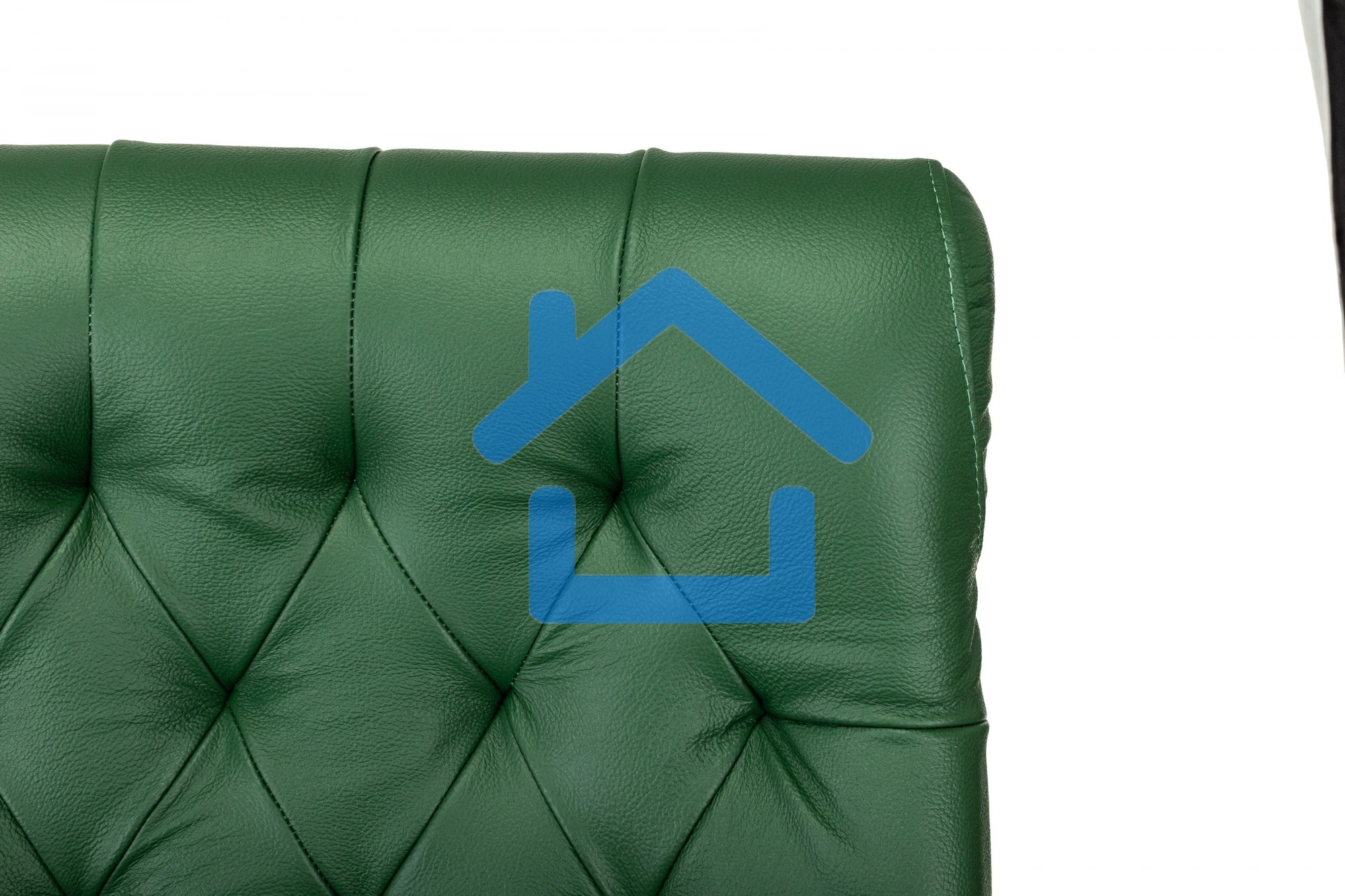 Кресло руководителя Бюрократ T-9928Walnut зеленый, кожа, крестов. металл/дерево