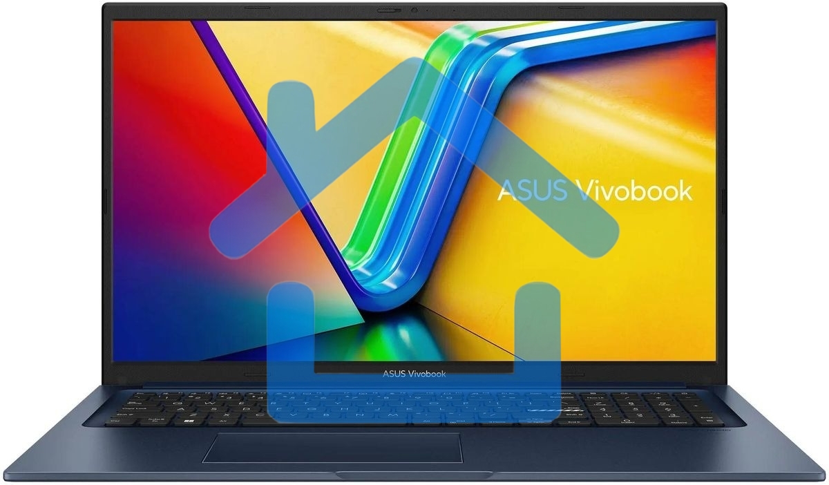 Ноутбук Asus Vivobook 17 X1704VA-AU661 синий 90NB10V2-M00SJ0 U-series U300 8Gb SSD 512Gb Intel UHD Graphics 17.3