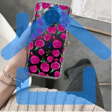 Чехол (клип-кейс) Gresso Air, для Honor 50 Lite, прозрачный/рисунок gr17aaae9354