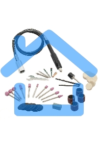 Дремель с набором насадок Pro'sKit PT-5501G