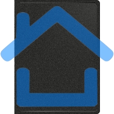 Папка с металлическим зажимом Buro -ECB04CBLACK A4, пластик, 0.5мм, черный