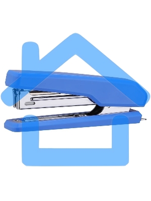 Степлер Deli E0229 N10 (15 листов) встроенный антистеплер, ассорти, 50 скоб, коробка