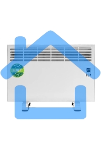 Конвектор IVIGO EPK Pro EPK4570P10, 1000Вт, с терморегулятором, белый