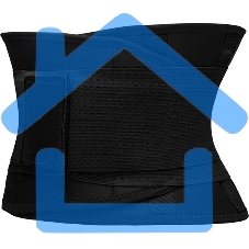 Пояс для похудения CleverCare, черный, размер XL TX-LB033B