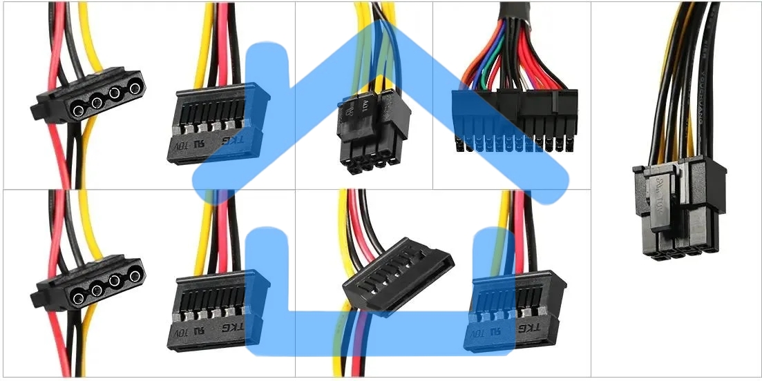 Блок питания KingPrice ATX 550W KPPSU550 (20+4pin) 120мм fan 4xSATA