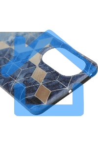 Чехол (клип-кейс) Gresso для Honor 50 Meridian синий (GR17AAAE8869)