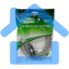 Кабель AM/AF USB2.0 10м AOpen удлинитель активный(с усилителем) USB2.0-repeater, ACU823-10M