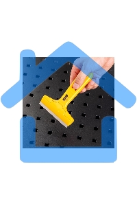 Скребок Deli DL4723C 145мм Ширина лезвия: 18 мм. Толщина лезвия: 0,5 мм. Высокопрочный пластик ручки. Лезвие из сплава.