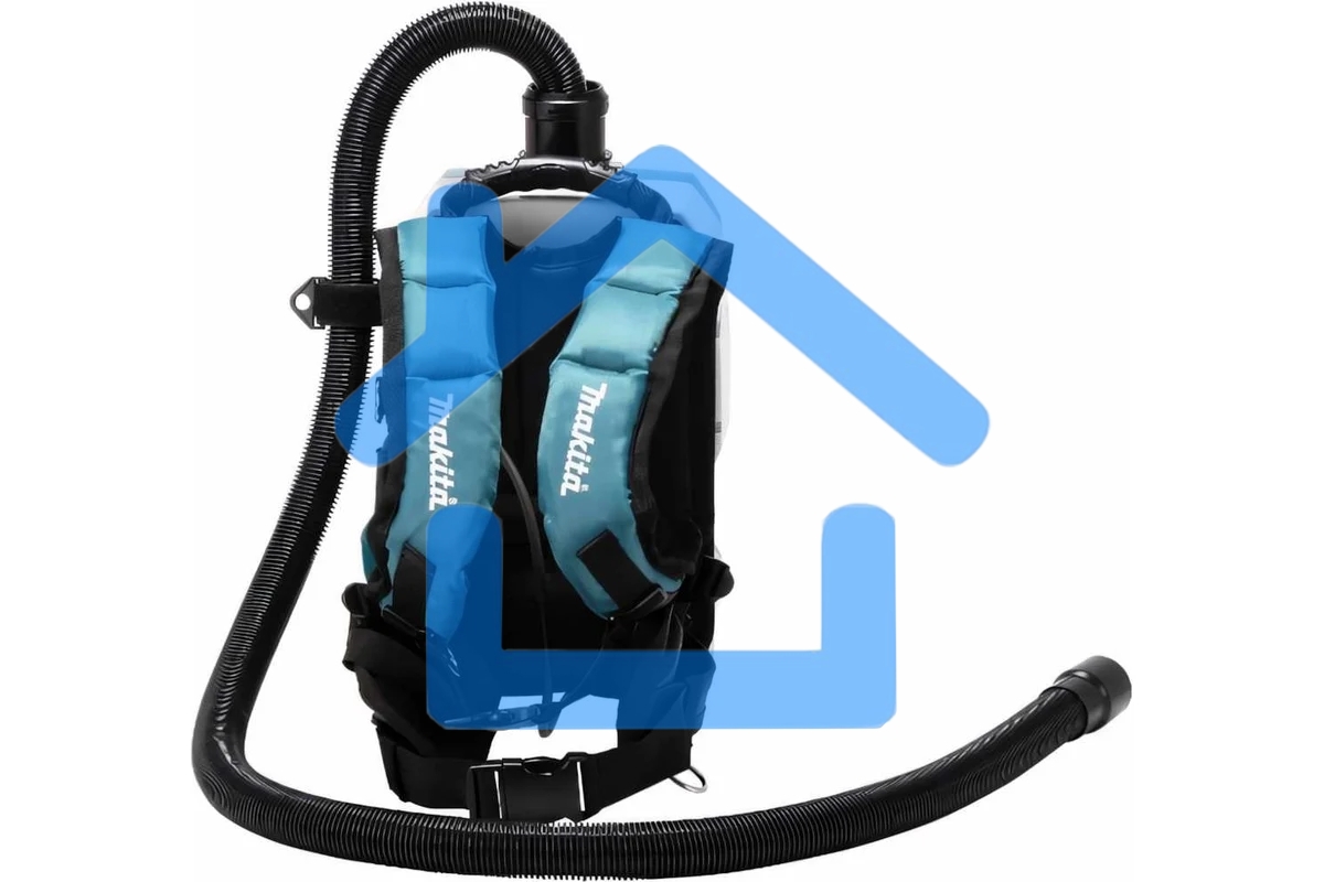 Строительный пылесос MAKITA DVC265ZXU аккумуляторный Li-ion, 36 В, уборка сухая, пылесборник мешок, 2 л, без АКБ, без ЗУ