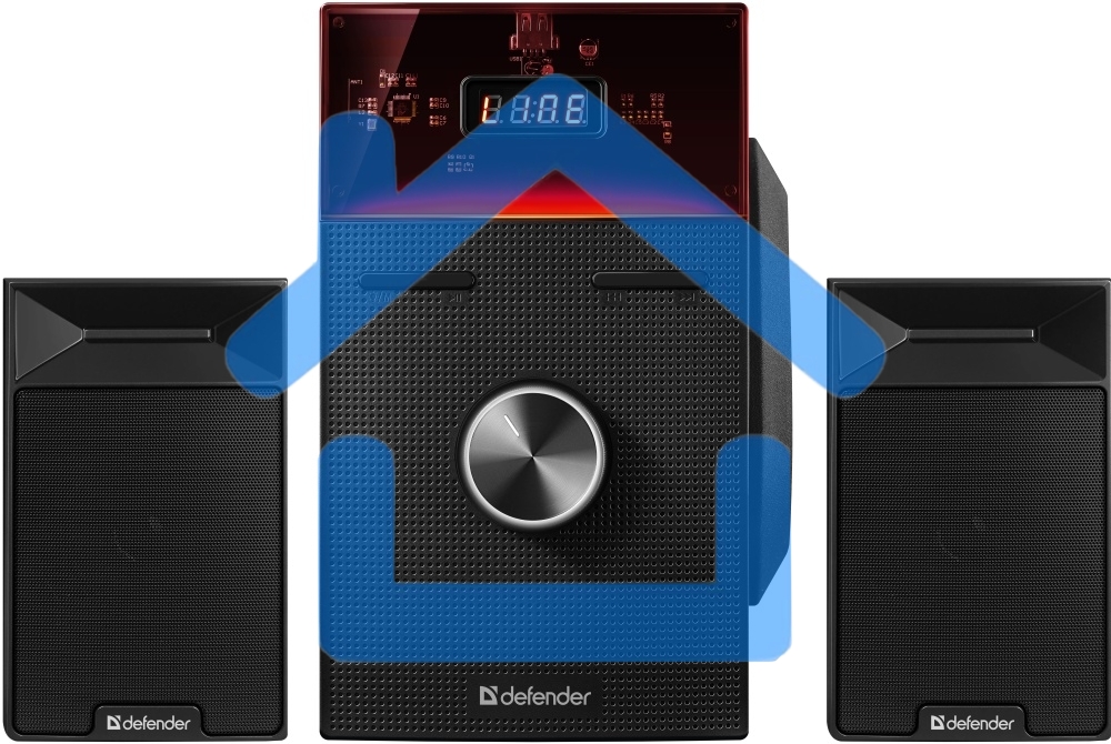 Портативная акустика DEFENDER (65092) Tresor, черный