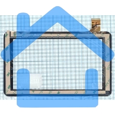 Сенсорное стекло (тачскрин) для DNS AirTab E76 HK70DR2201. черное