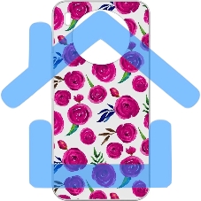 Чехол (клип-кейс) Gresso Air, для Honor 50 Lite, прозрачный/рисунок gr17aaae9354