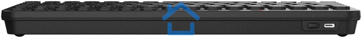 Клавиатура A4Tech Fstyler FBK36C AS беспроводная, USB, Bluetooth/Радиоканал, черный