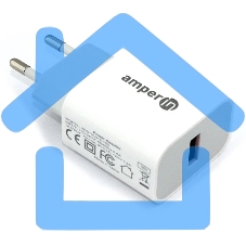 Блок питания (сетевой адаптер) Amperin Quick Charge Type-C 5V/3A,9V/2.22A,12V/1.66A (YDS-TC020-001)