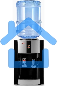 Кулер AEL TC-AEL-47 настольный компрессорный черный/серебристый