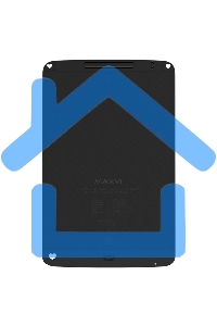 Графический планшет Maxvi MGT-02 черный, LCD планшет для заметок и рисования