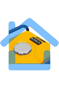 Электрогенератор бензиновый инверторный Denzel GK-2200iF, 2.2 кВт, 95 дБ, 27 кг