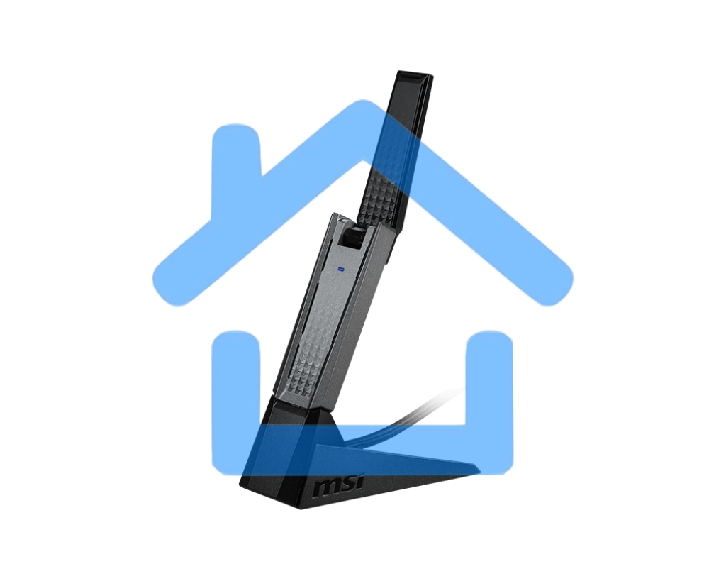 Беспроводной роутер MSI Сетевая карта 574 Мбит/с Wi-Fi 5 Wi-Fi 6 IEEE 802.11a IEEE 802.11b IEEE 802.11g IEEE 802.11n Наличие USB 3.0 USB 3.2 AX1800