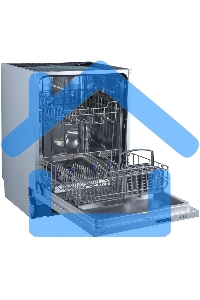 Встраиваемая посудомоечная машина Бирюса DWB-612/5, серебристый, 59.8 см, 12 компл., 49 дБ, класс A++
