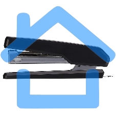 Степлер Deli E0229 N10 (15 листов) встроенный антистеплер, ассорти, 50 скоб, коробка