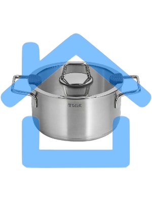 Кастрюля TALLER TR-11033 Каскад нержавеющая сталь 18/10, 3 л