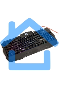 Игровой комплект Qumo Wartime K51/M67, кл-ра проводная, 104+10 клавиш, подсветка RGb, мышь проводная, оптическая, RGb running, 1200/1600/2400/3200 dpi