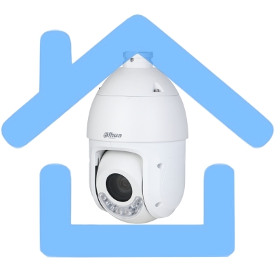 Камера видеонаблюдения IP Dahua PTZ DH-SD4E425GB-HNR-A-PV1 5-125мм цв. корп.:белый