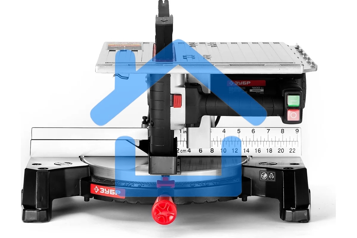 Торцовочная комбинированная пила ЗУБР ЗПТК-255-1800