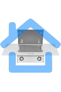 Вытяжка наклонная Maunfeld Tower 90 белый, 90 см, 700 куб. м/ч, 66 дБ